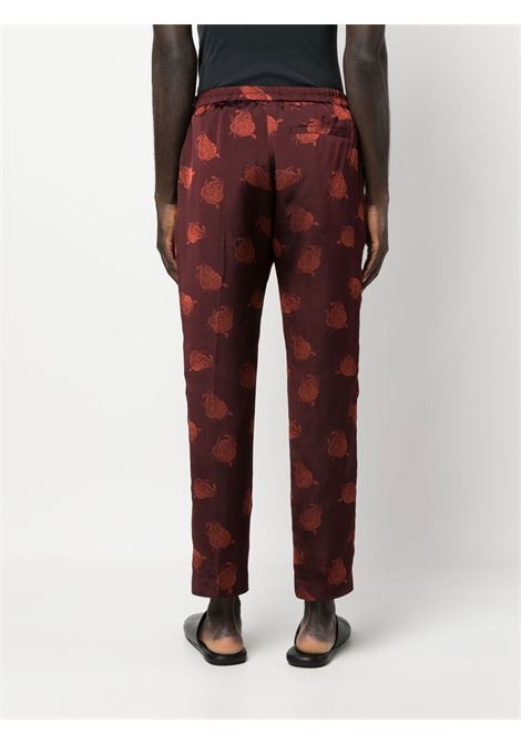 pantalone in tessuto jaquard DRIES VAN NOTEN | Pantalone | PARKINO6369358